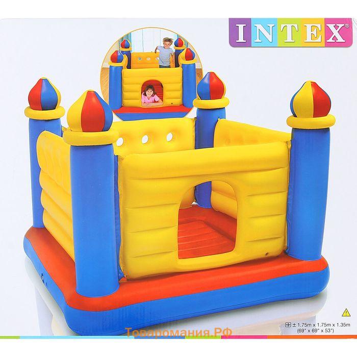 Игровой центр, батут «Замок», 175 х 175 х 135 см, от 3-6 лет, 48259NP INTEX
