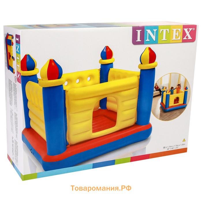 Игровой центр, батут «Замок», 175 х 175 х 135 см, от 3-6 лет, 48259NP INTEX