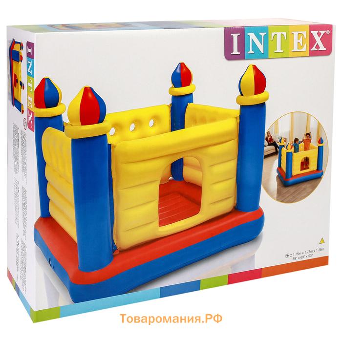 Игровой центр, батут «Замок», 175 х 175 х 135 см, от 3-6 лет, 48259NP INTEX