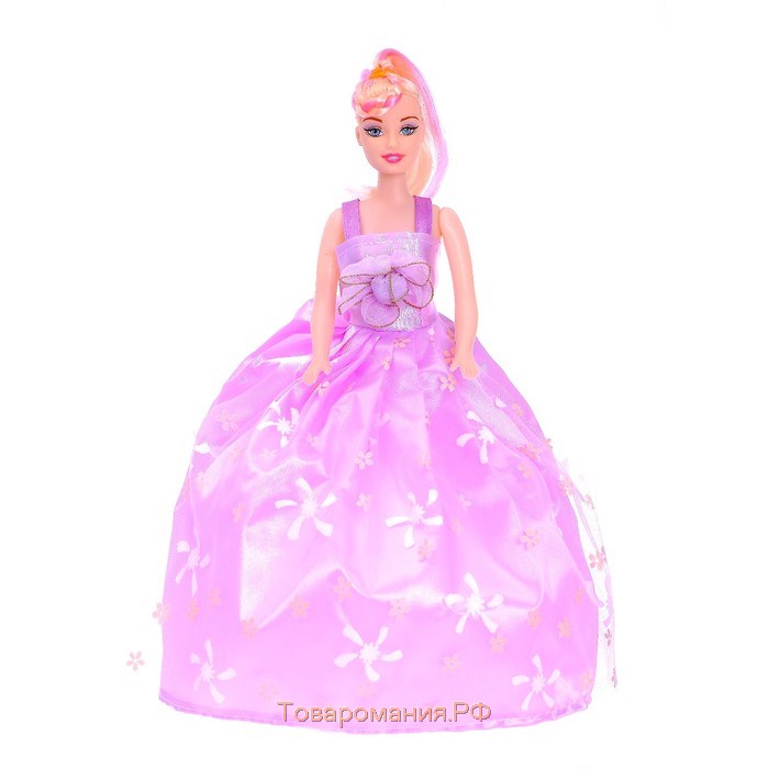 Кукла-модель «Эмма» в платье, МИКС