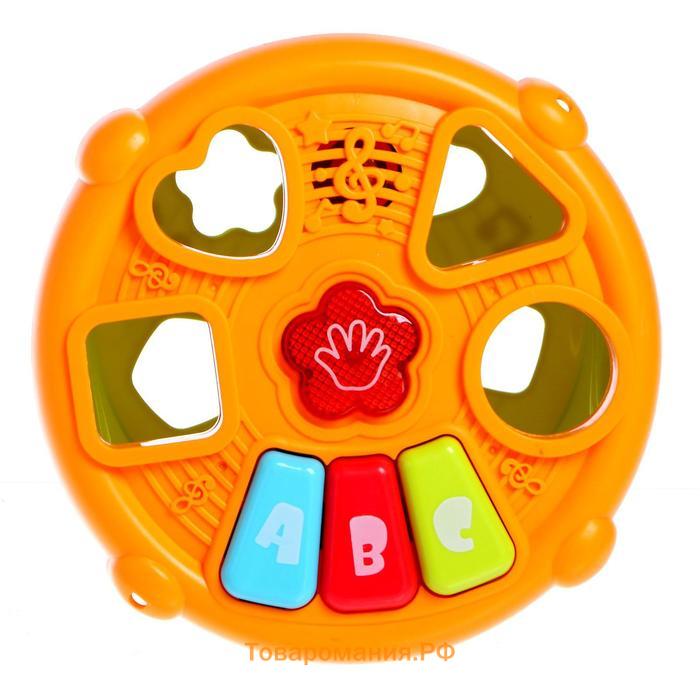 Развивающая игрушка «Музыкальный сортер», звук, цвет МИКС
