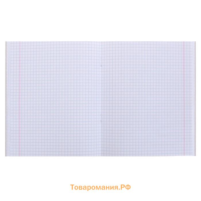 Тетрадь 96 листов в клетку Calligrata «Смайлики», обложка мелованный картон, блок офсет, МИКС