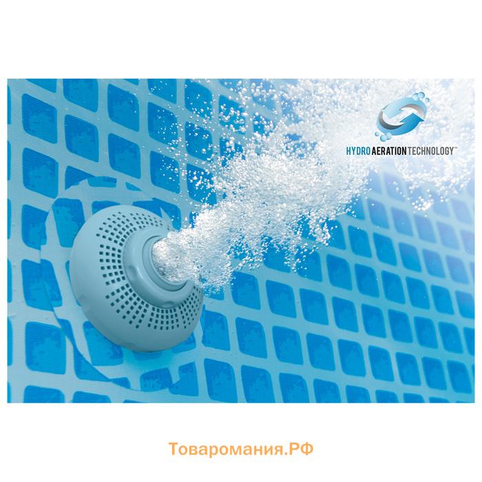 Бассейн каркасный INTEX Prism Frame 26796NP, 503×274×122 см, фильтр-насос, лестница, тент, подстилка