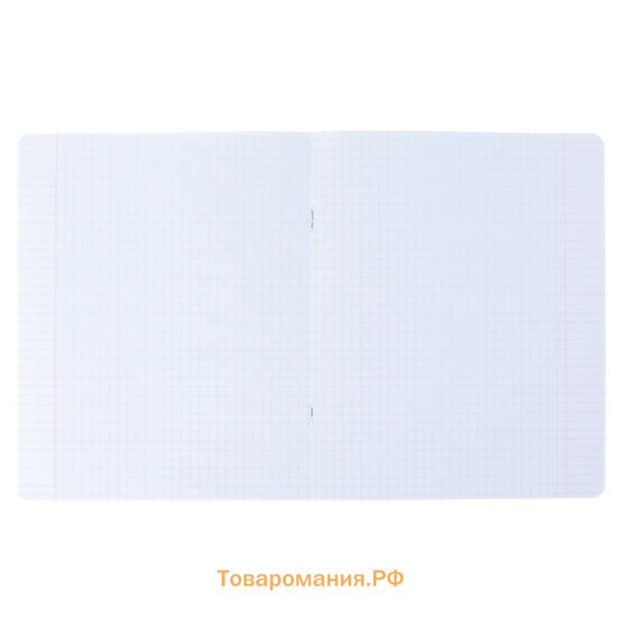 Тетрадь 48 листов в клетку, Fresh, обложка мелованный картон, МИКС