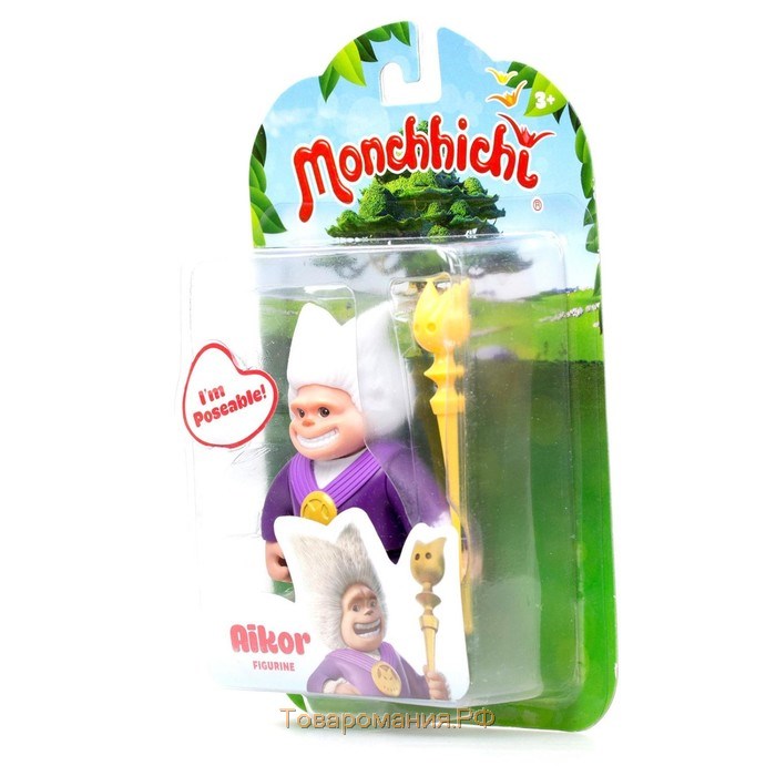 Фигурка Monchhichi «Эйкор», с аксессуаром