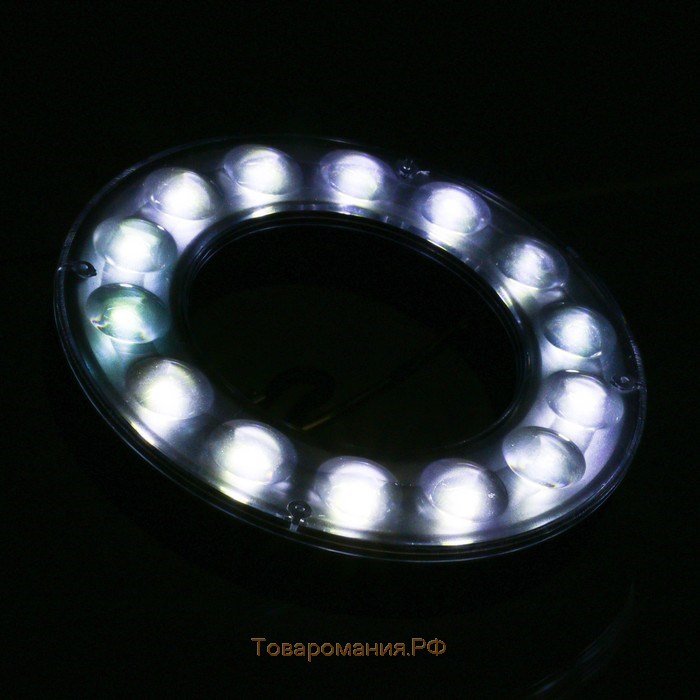Фонарь кемпинговый, 14 LED, 11 х 11 см, 3 режима, 4 ААА