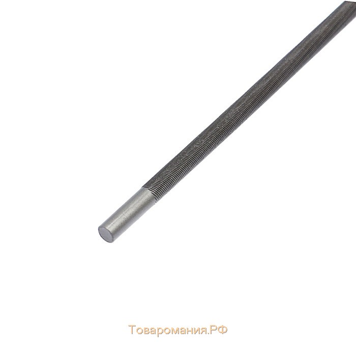 Напильник ТУНДРА, для заточки цепей с шагом 3/8", круглый, 2К рукоятка, 5.5 мм, №3, 200 мм