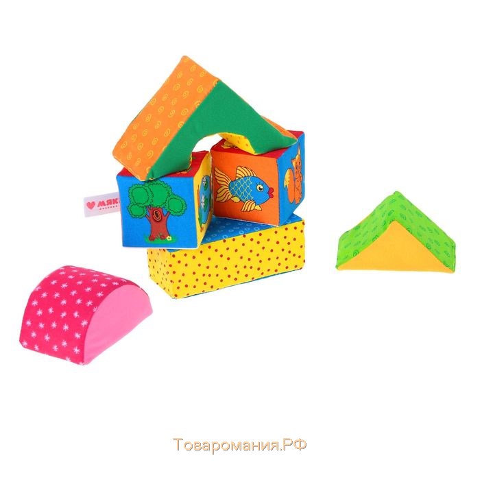 Развивающая игрушка «Кубики Домики»