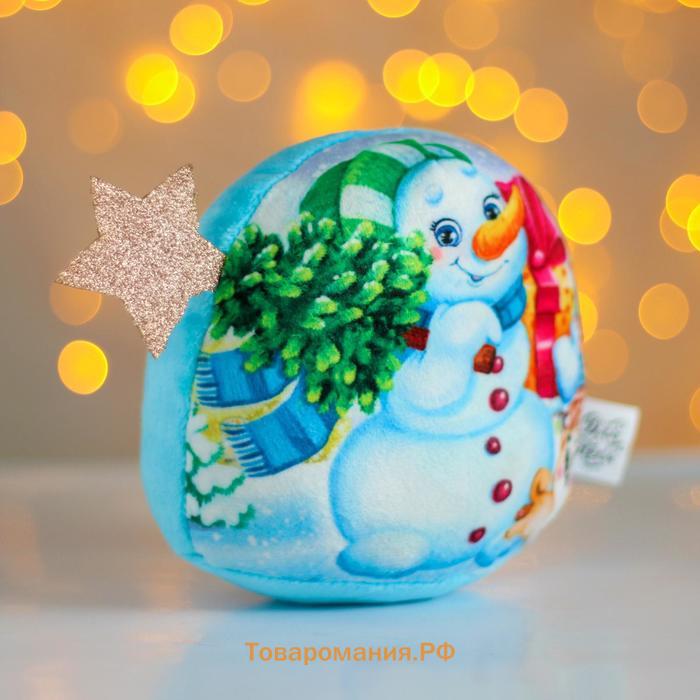 Мягкая игрушка «Новый Год», снеговик