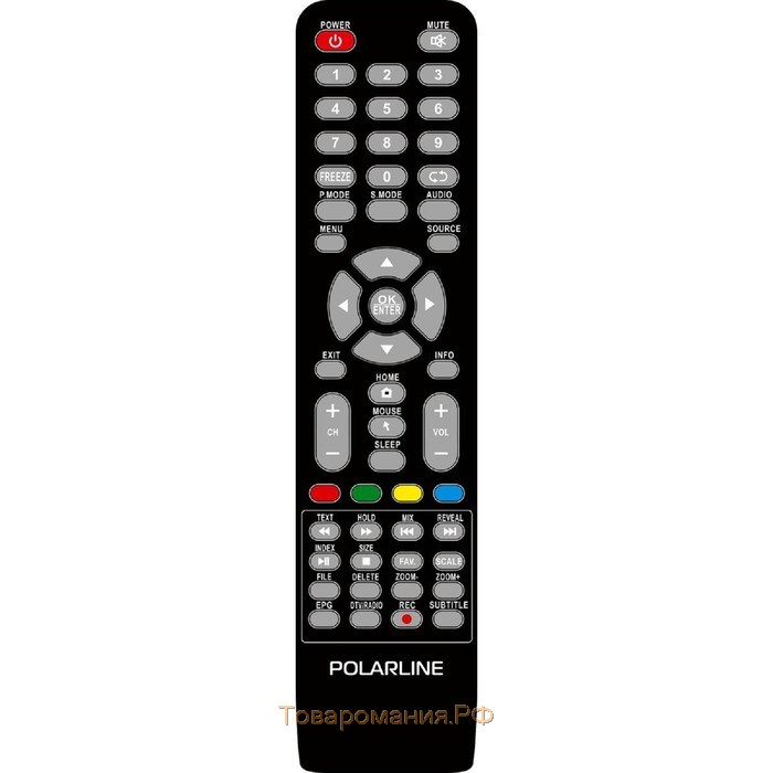 Телевизор Polarline 50PL51TC-SM, 50", 1920х1080, SmartTV, DVB-T2/C, 3хHDMI, 2хUSB, черный