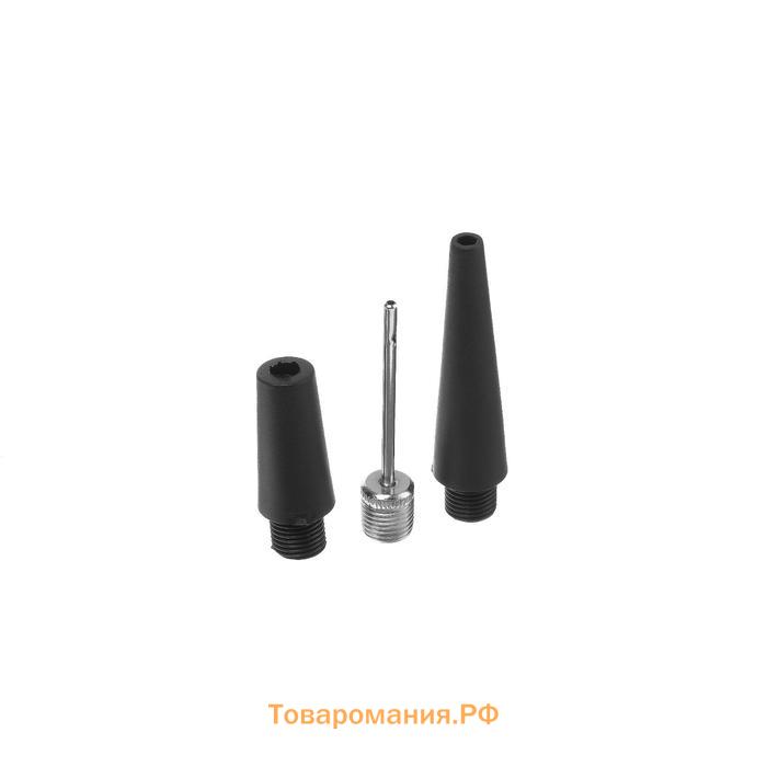 Компрессор автомобильный двухпоршневой, 12 В, фонарь, 25 л/мин, сумка, черный