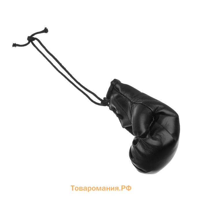 Украшение на зеркало TORSO, Боксерская перчатка, 9×5 см, черный