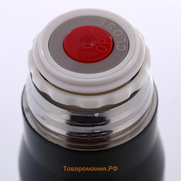Термоc пуля «Калибр настоящего мужчины», 450 мл, 28×7 см