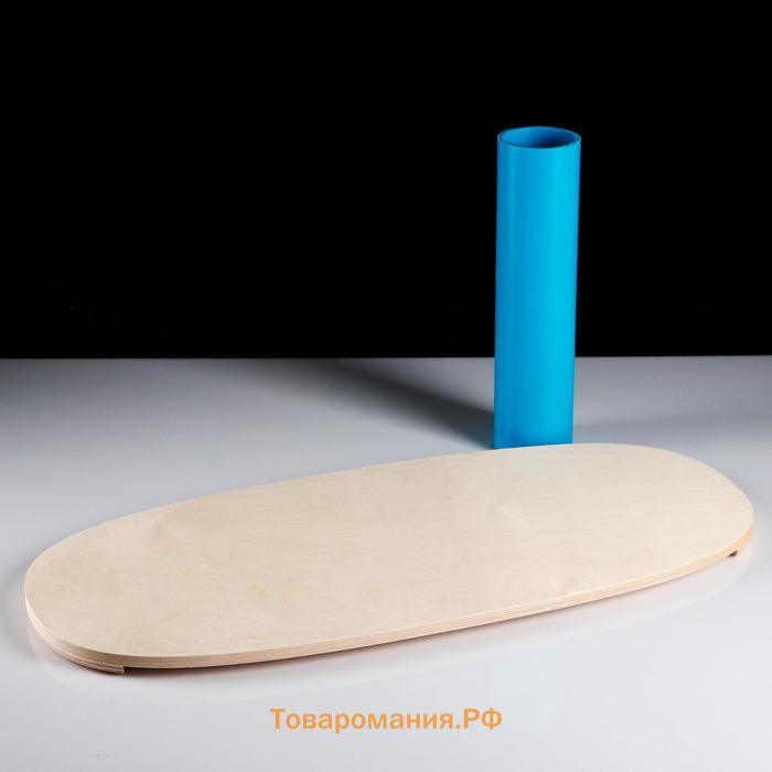 Доска балансировочная балансборд (индоборд), D ролика 9 см, 75×35х1,5 см