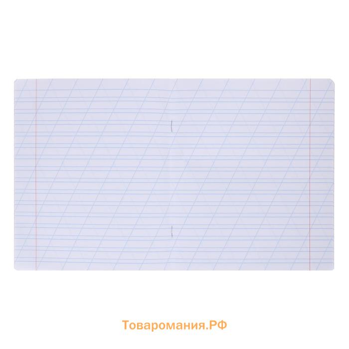 Тетрадь 12 листов в косую линейку, ErichKrause «Классика», обложка мелованный картон, розовая