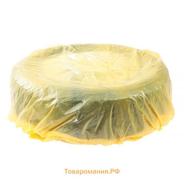 Пакеты для шин и колёс Cartage, R=12-R=18, 90×90 см, набор 4 шт.