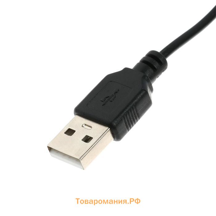 USB-разветвитель , 4 порта с индивидуальными выключателями, черный