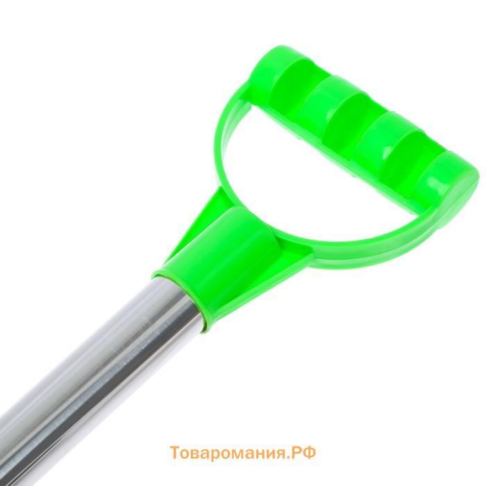 Лопатка с металлической ручкой, 56 см, цвета МИКС