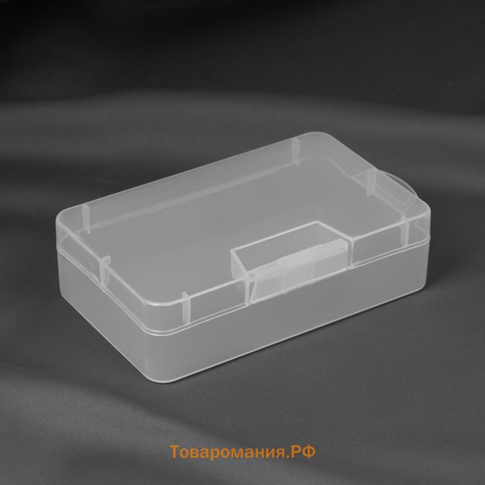 Контейнер для хранения мелочей, с подвесом, 14,5 × 9,4 см, цвет прозрачный