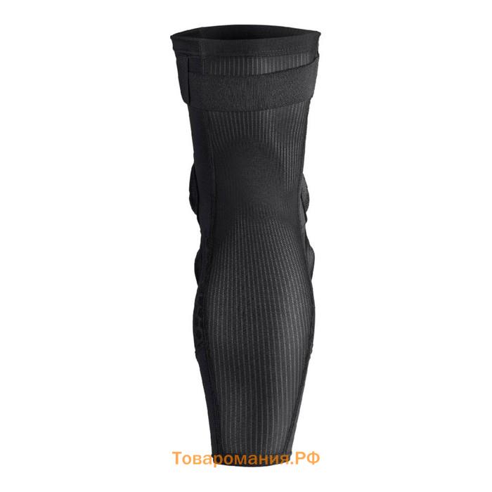 Защита колена и голени EVS HEX PRO, размер L-XL, чёрная