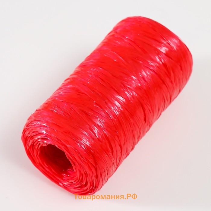 Пряжа для ручного вязания 100% полипропилен 200м/50гр. (30-алый)