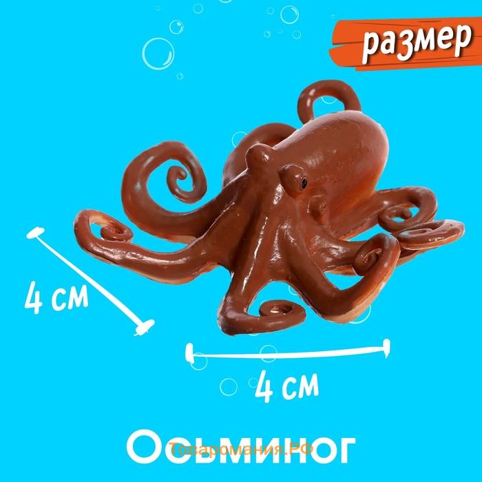 Набор морских животных «Морские обитатели», 6 фигурок