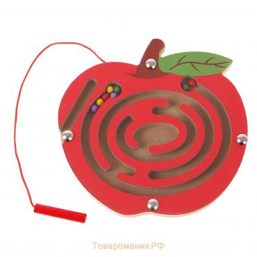 Лабиринт магнитный малый «Яблочко»