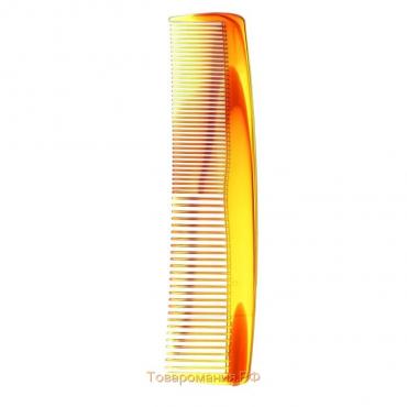 Расчёска комбинированная, 12,5 × 3 см, цвет «янтарный»