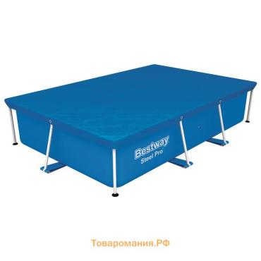 Тент для прямоугольных каркасных бассейнов, 264 х 174 см, 58105 Bestway