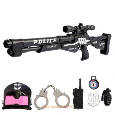 Набор полицейского «Снайпер», 7 предметов