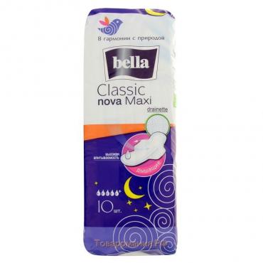 Гигиенические прокладки Bella Classic Nova Maxi, 10 шт.