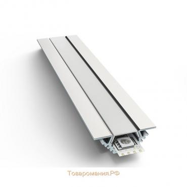 Угловой профиль Apeyron Electrics для светодиодной ленты, алюминий, рассеиватель, 2 м