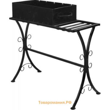 Мангал «Х-500», 75×35×60 см, 9 кг, толщина металла 2.5 мм