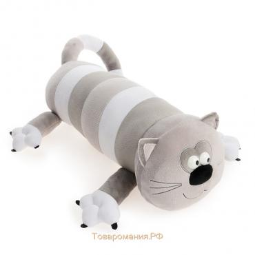 Мягкая игрушка «Кот-Батон», цвет серый, 56 см