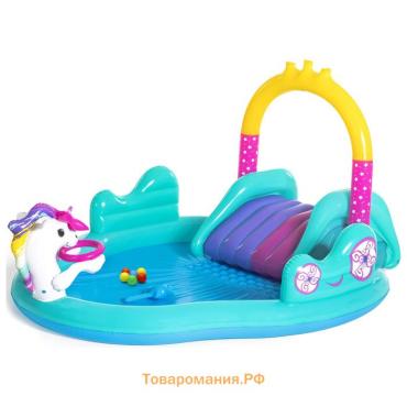 Игровой центр Bestway «Волшебный единорог», 274×198×137 см, 53097