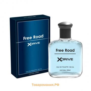 Туалетная вода мужская X-Drive Free Road, 100 мл (по мотивам Bleu de Chanel)