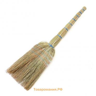Веник узбекский из сорго 6ти-прошивной, 75-78 см, ручная работа
