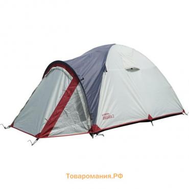 Палатка туристическая Аtemi ANGARA 2B, 2-местная, серый-красный
