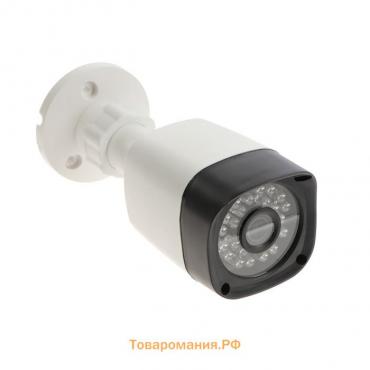 Видеокамера уличная EL MB2.0(2.8)_V.4, AHD, 1/3", 2 Мп, 1080 Р, объектив 2.8, IP66, пластик